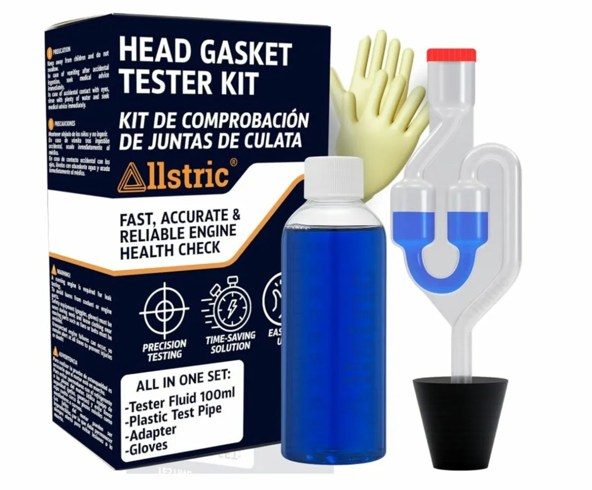 Head Gasket Test Kit, CO₂ Combustion Leak Detector - Image 1