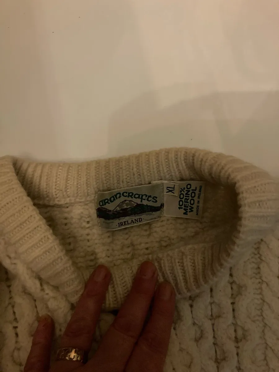 Vintage Aran Jumper - Image 4
