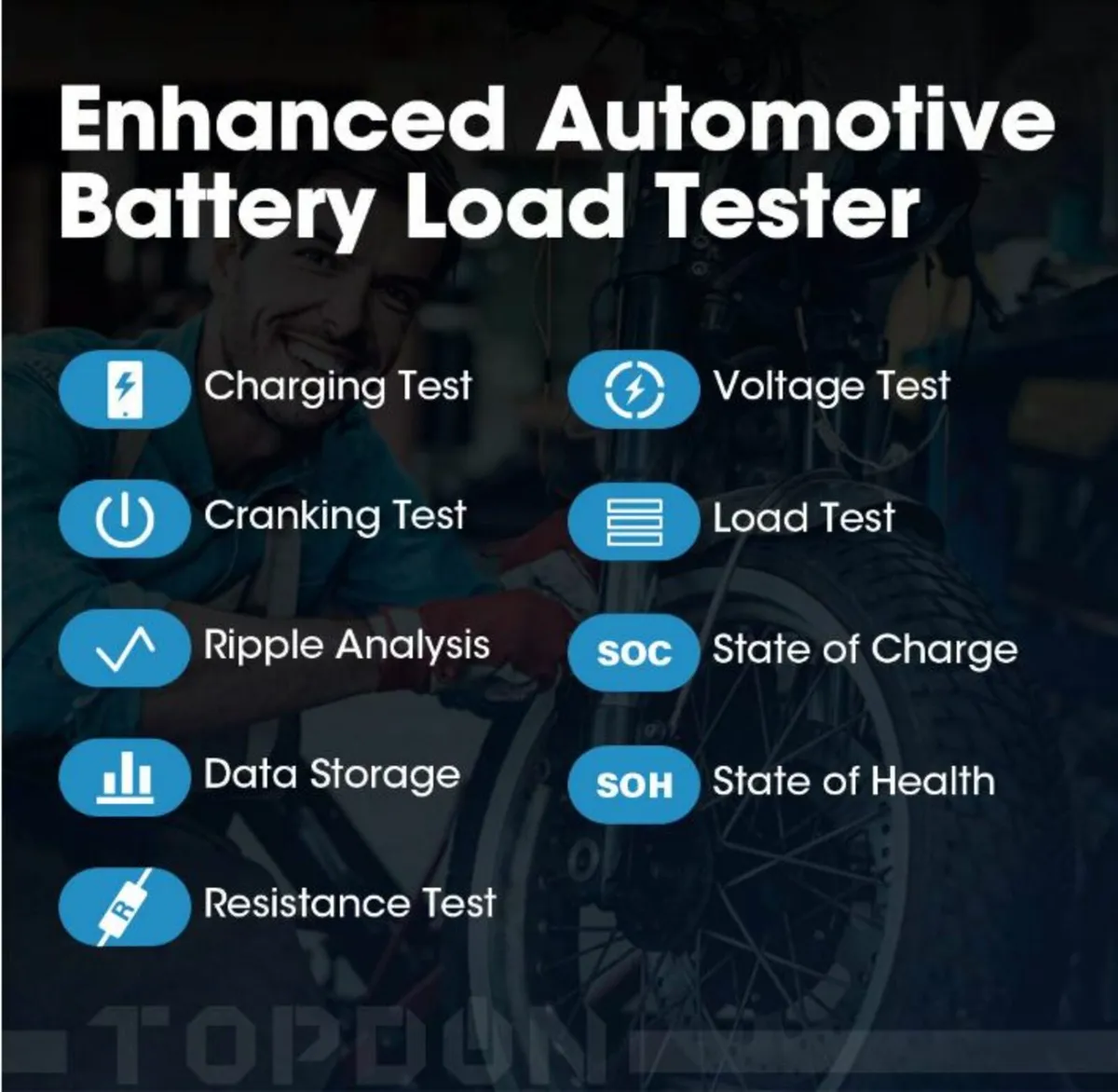 Topdon BT200 Car Battery Tester - Image 4