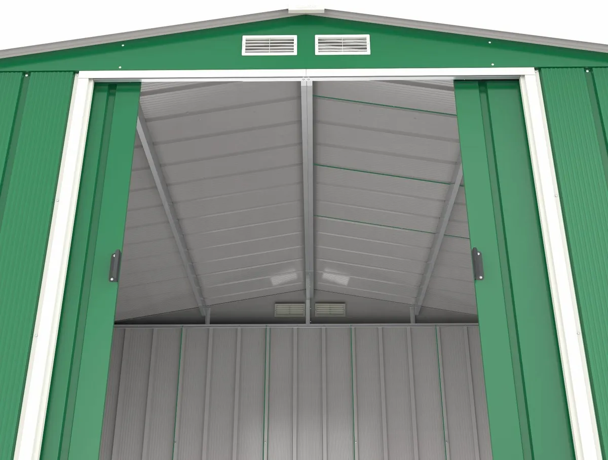 10x10 ECO Steel Shed + Free Floor Frame Delivery - Image 2