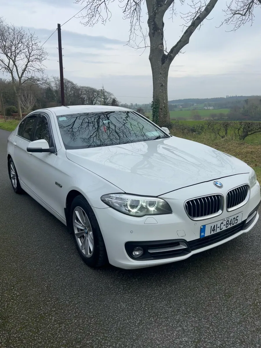 White BMW 520 - Image 1