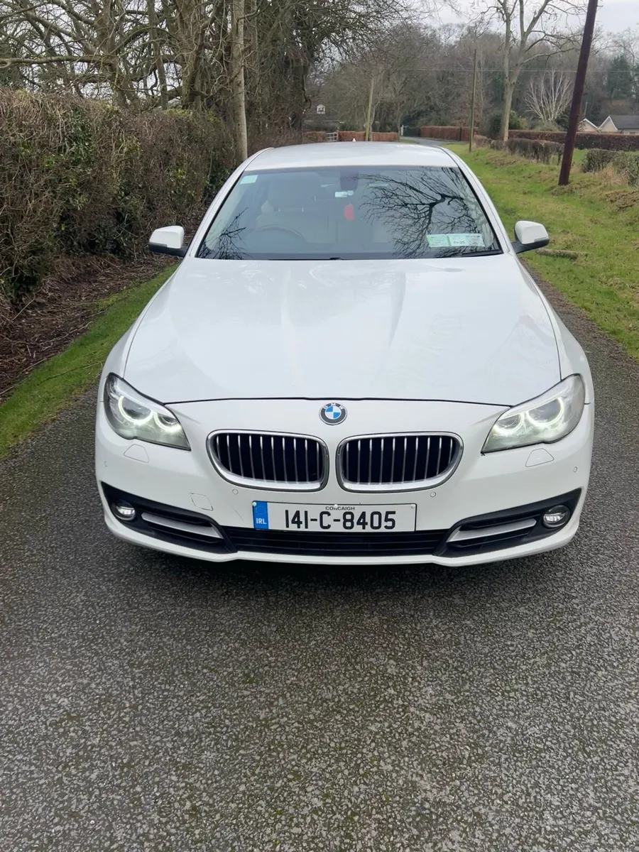 White BMW 520 - Image 3