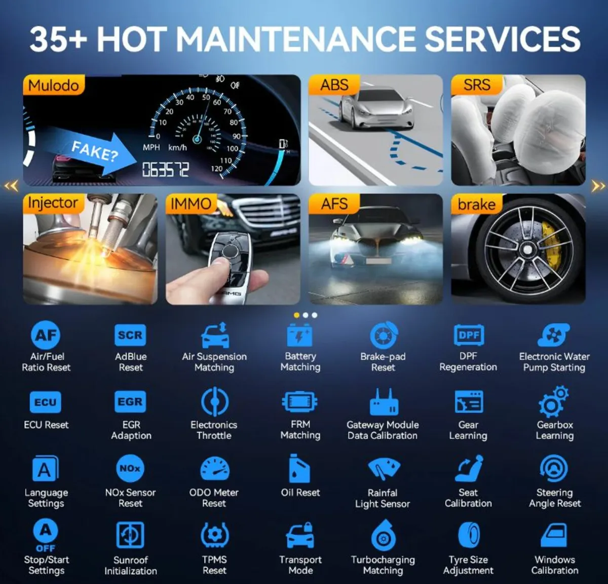 MUCAR 892BT OBD2 ECU Coding + TPMS + ENDOSCOPE - Image 4