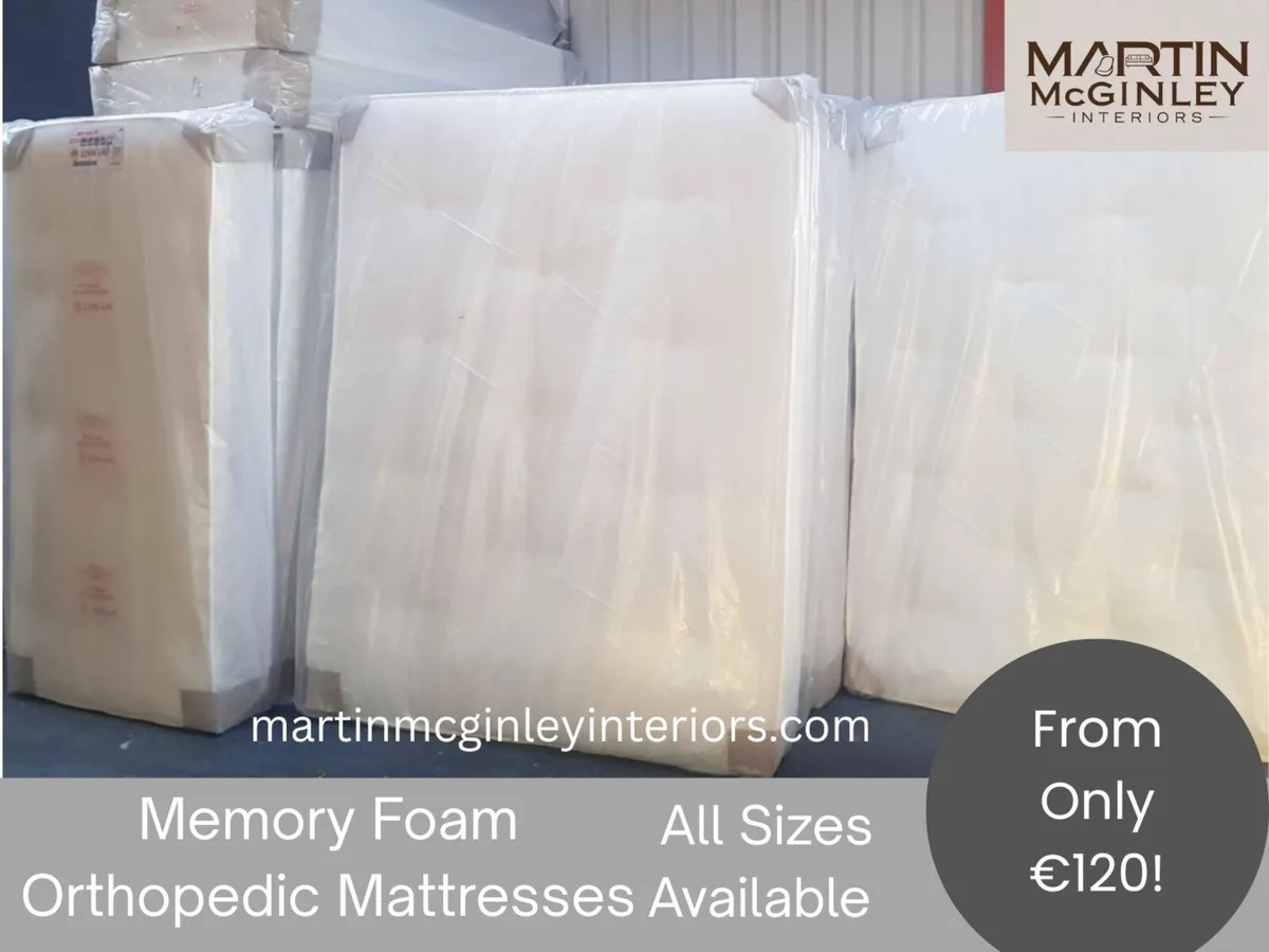 New Orthopedic Memory Foam Mattresses - Image 3