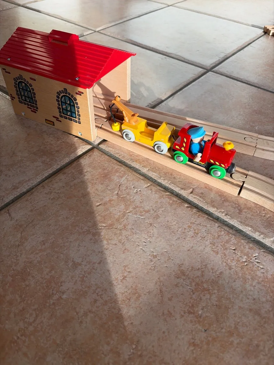 Wooden train set - Image 3
