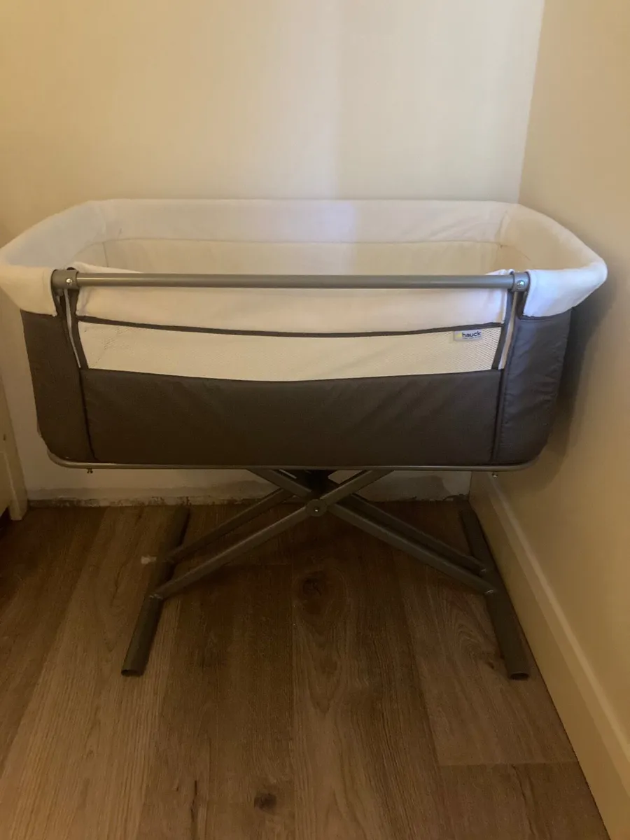 The Hauck Face to Me 2 in Melange Grey - Image 1