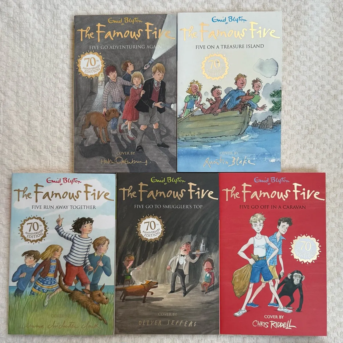 Enid Blyton - Famous Five Books - 70th Anniversary - Image 1