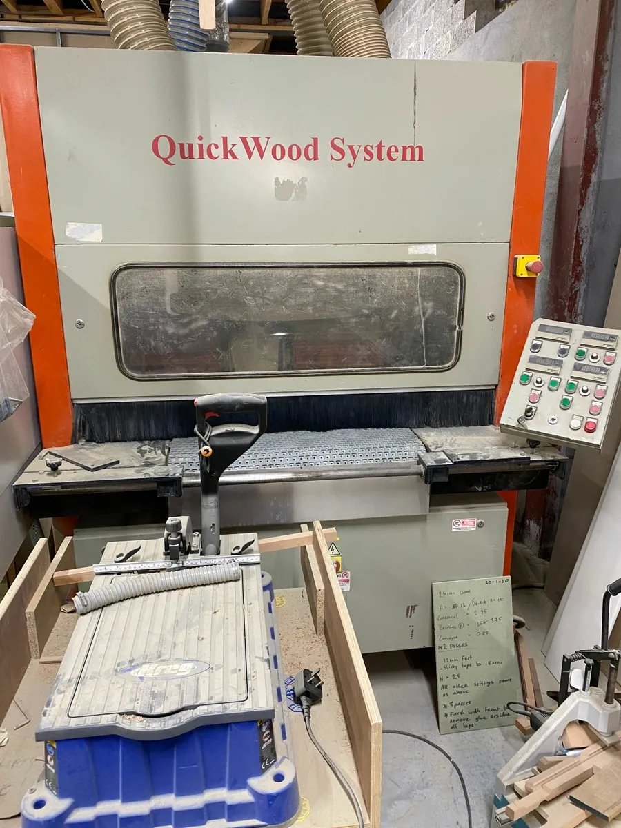 Quickwood PRO 800 - De-nibbing sander - Image 3
