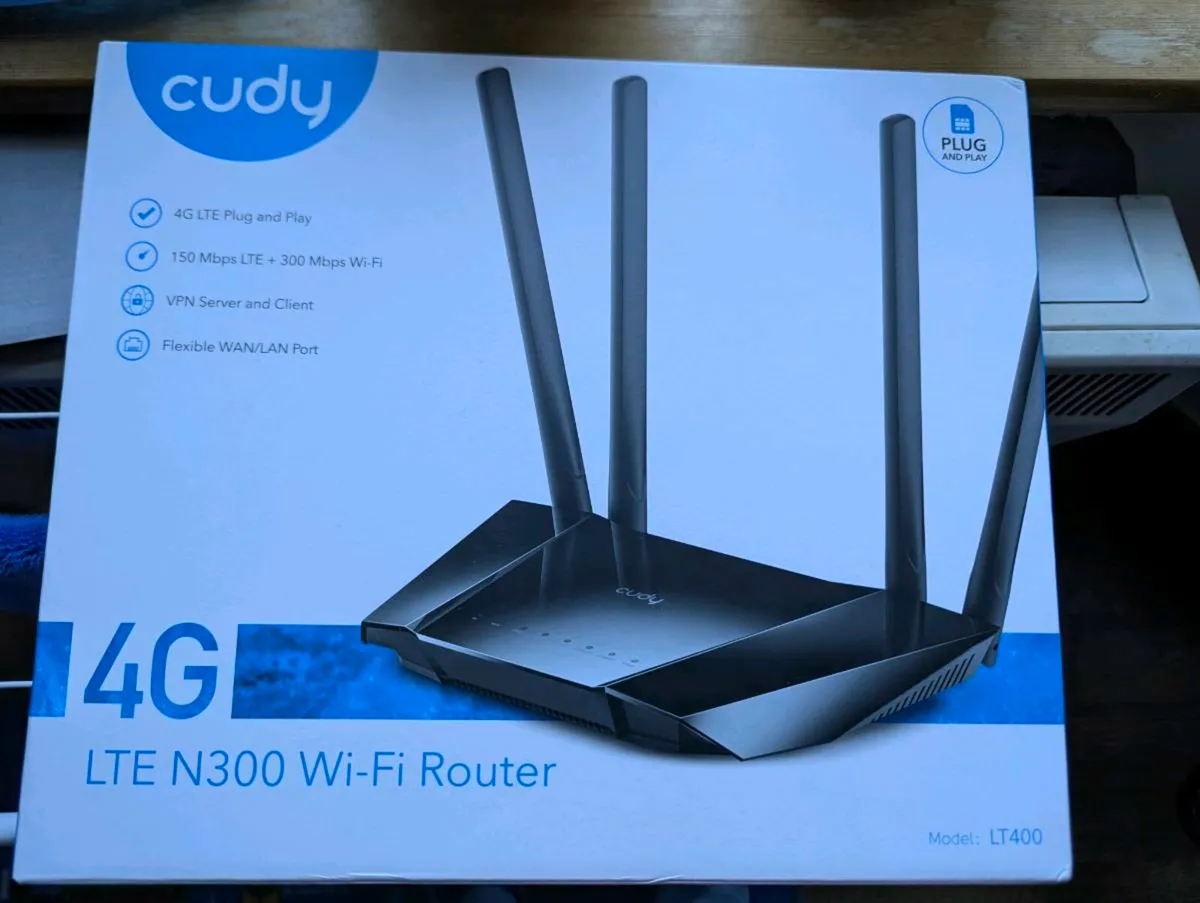 4G LTE N300 Wi-Fi Router - Image 1