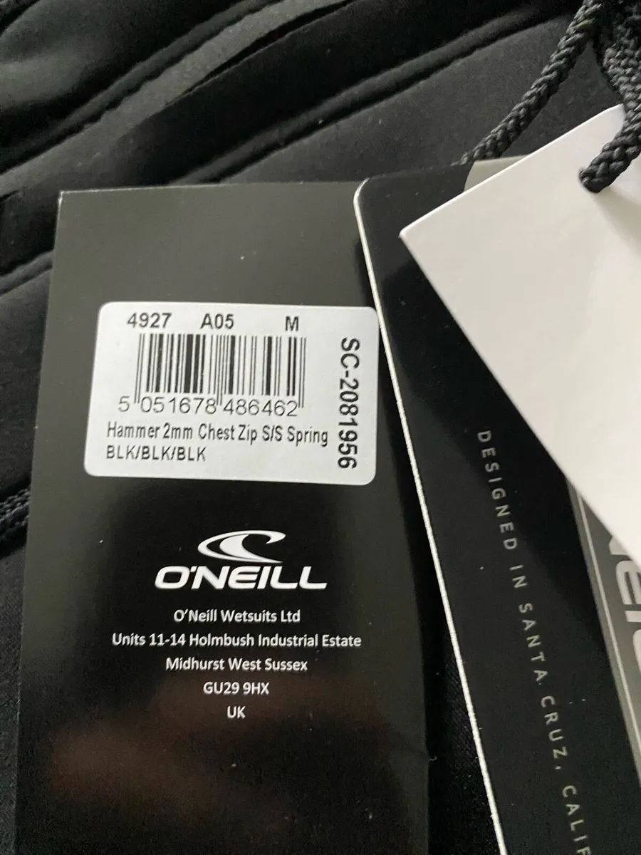 2 Adult short-sleeve O’Neill wetsuits - Image 2
