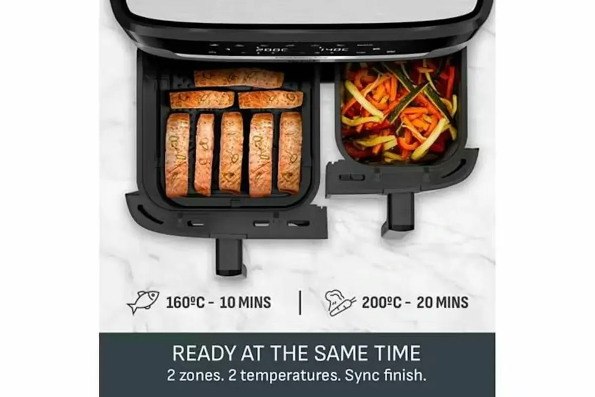 Tefal 11L Easy Fry Dual XXL Air Fryer | EY942DG1 | - Image 3