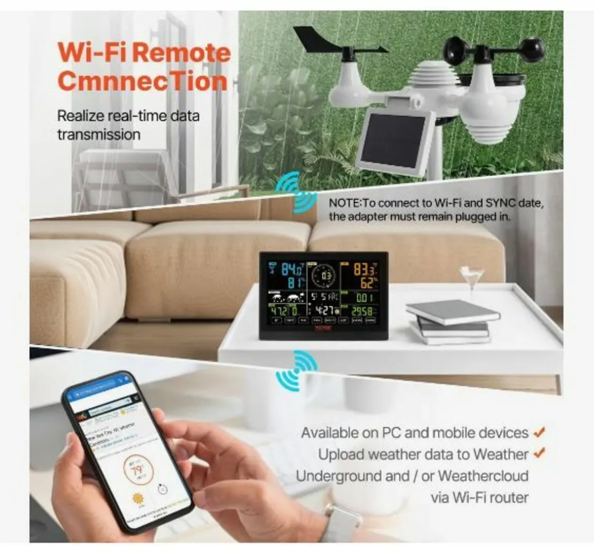 7-in-1 Wi-Fi Weather Station - Image 4