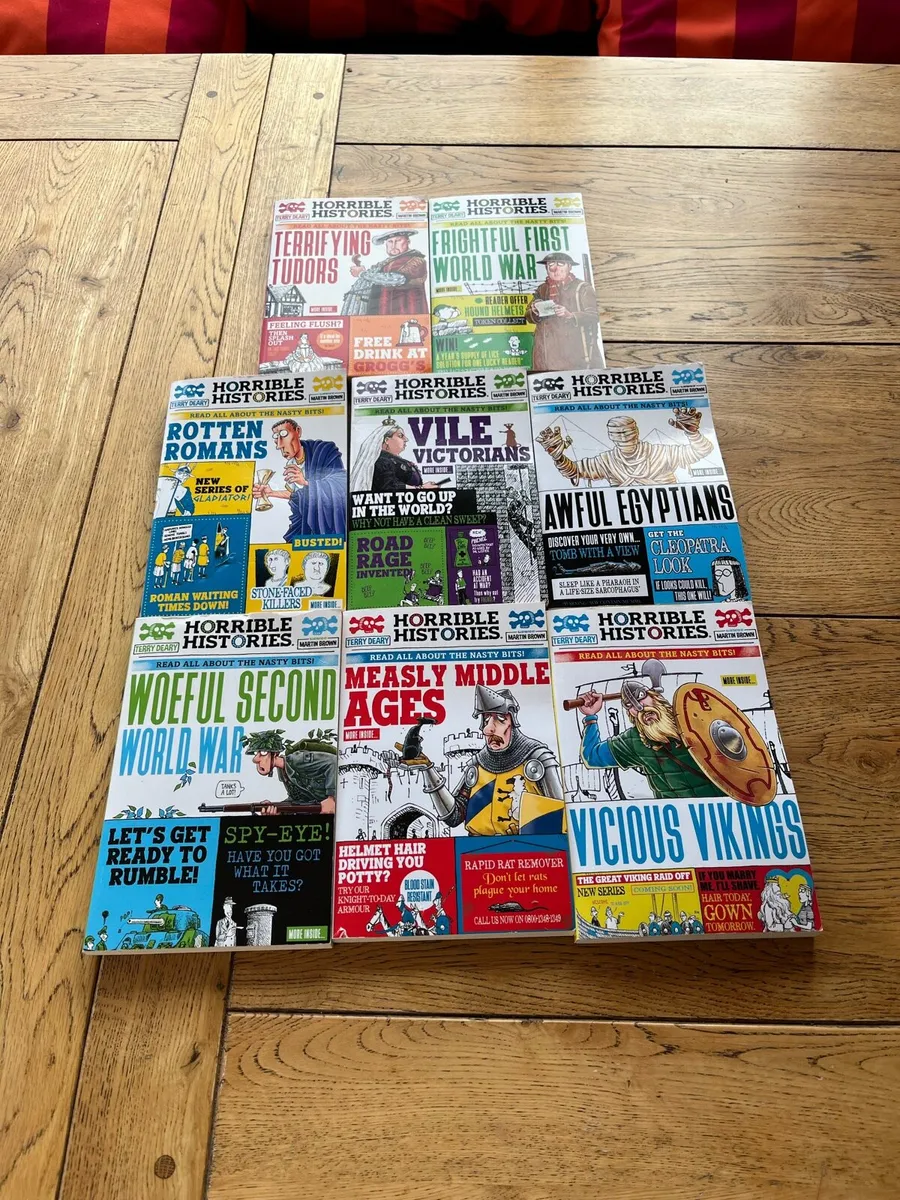 Horrible Histories kids books