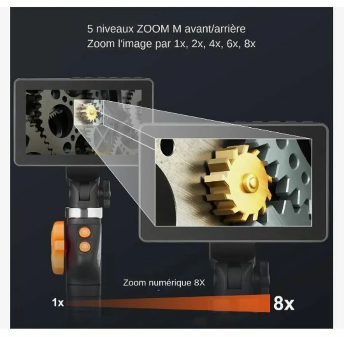 Articulating Borescope Camera with Light - Image 4