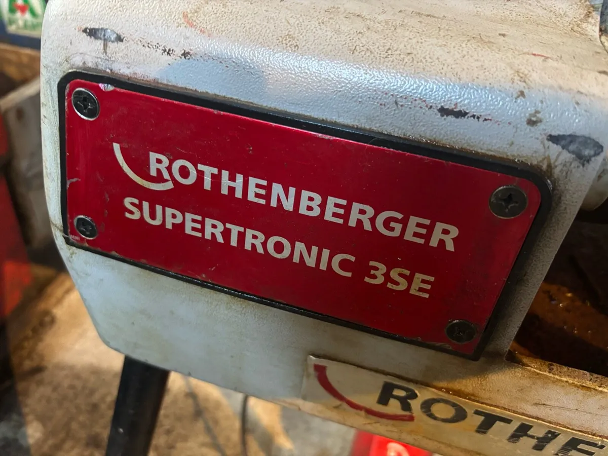 ROTHENBERGER 3” THREADER - Image 2