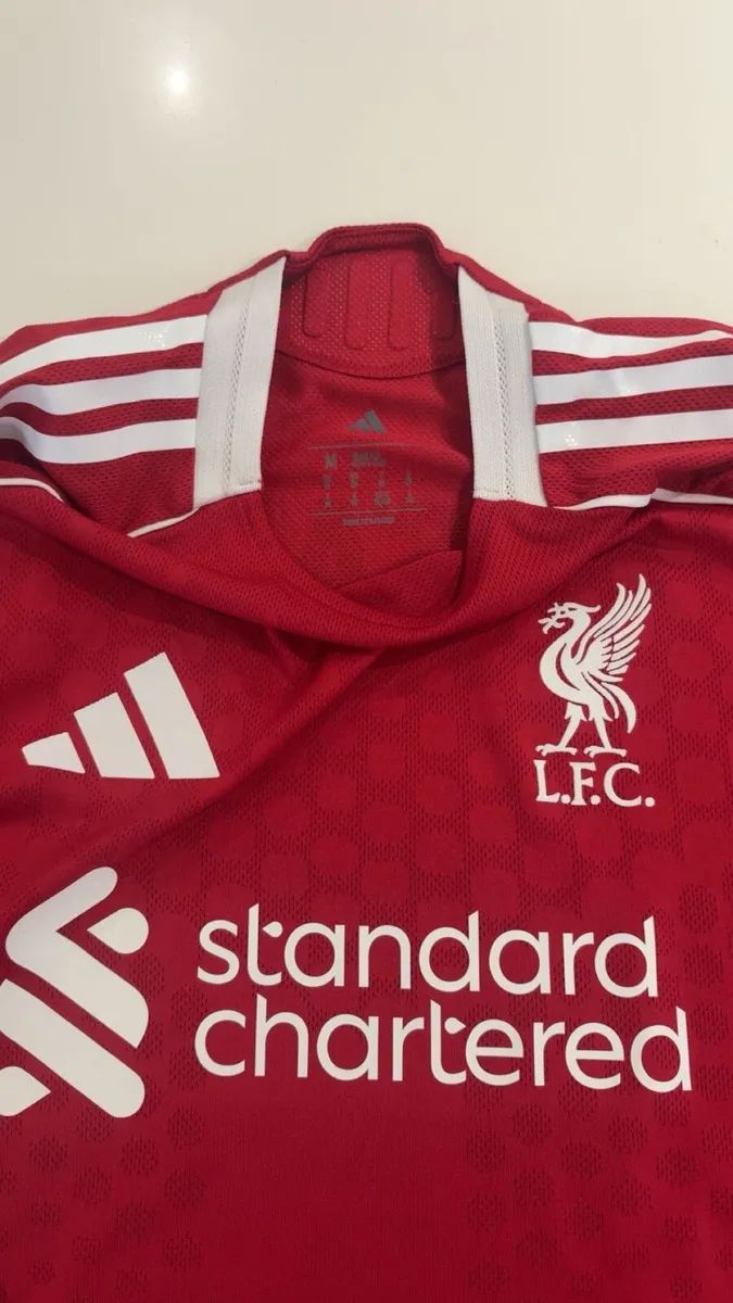 Liverpool 2025/26 long sleeve home shirt - Image 2