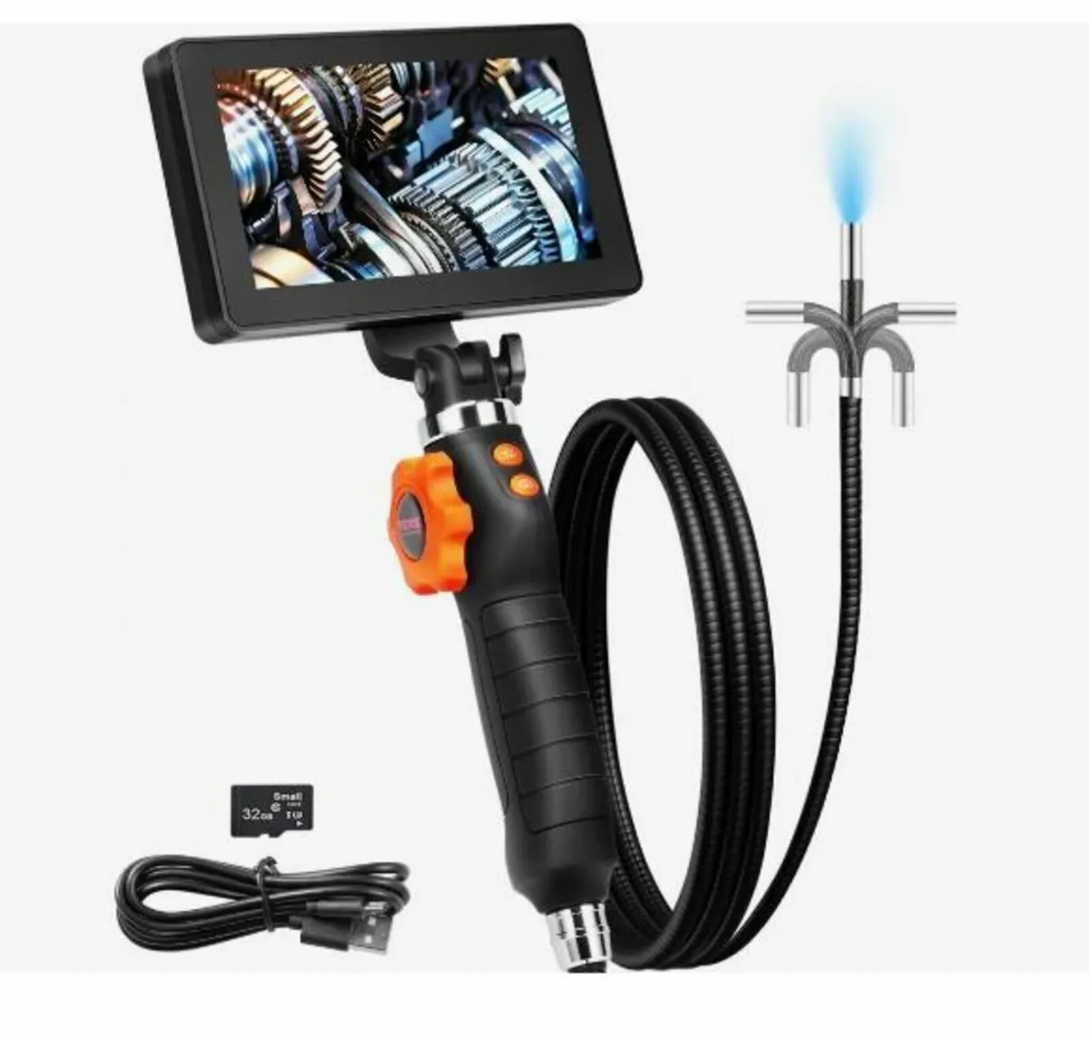 Articulating Borescope Camera with Light - Image 1