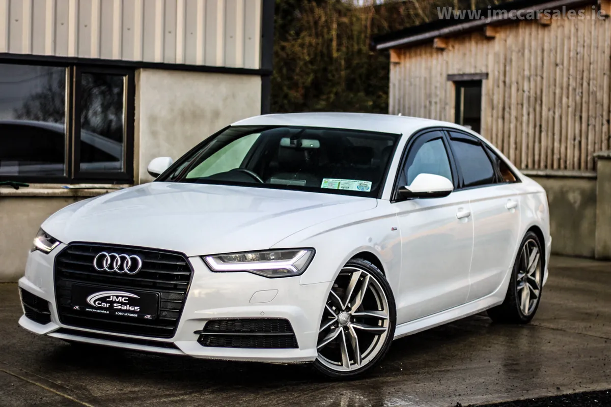 WHITE 2015 AUDI A6 S-LINE ULTRA - Image 1