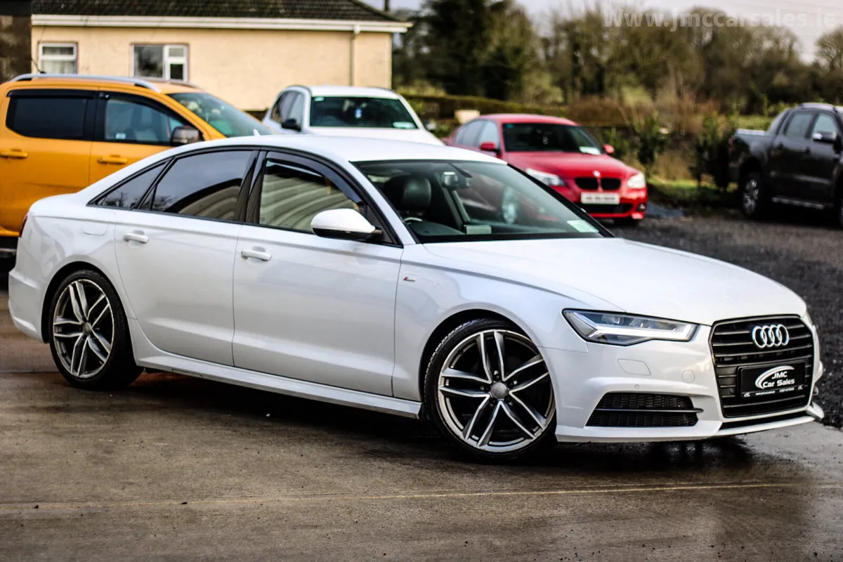 WHITE 2015 AUDI A6 S-LINE ULTRA - Image 4