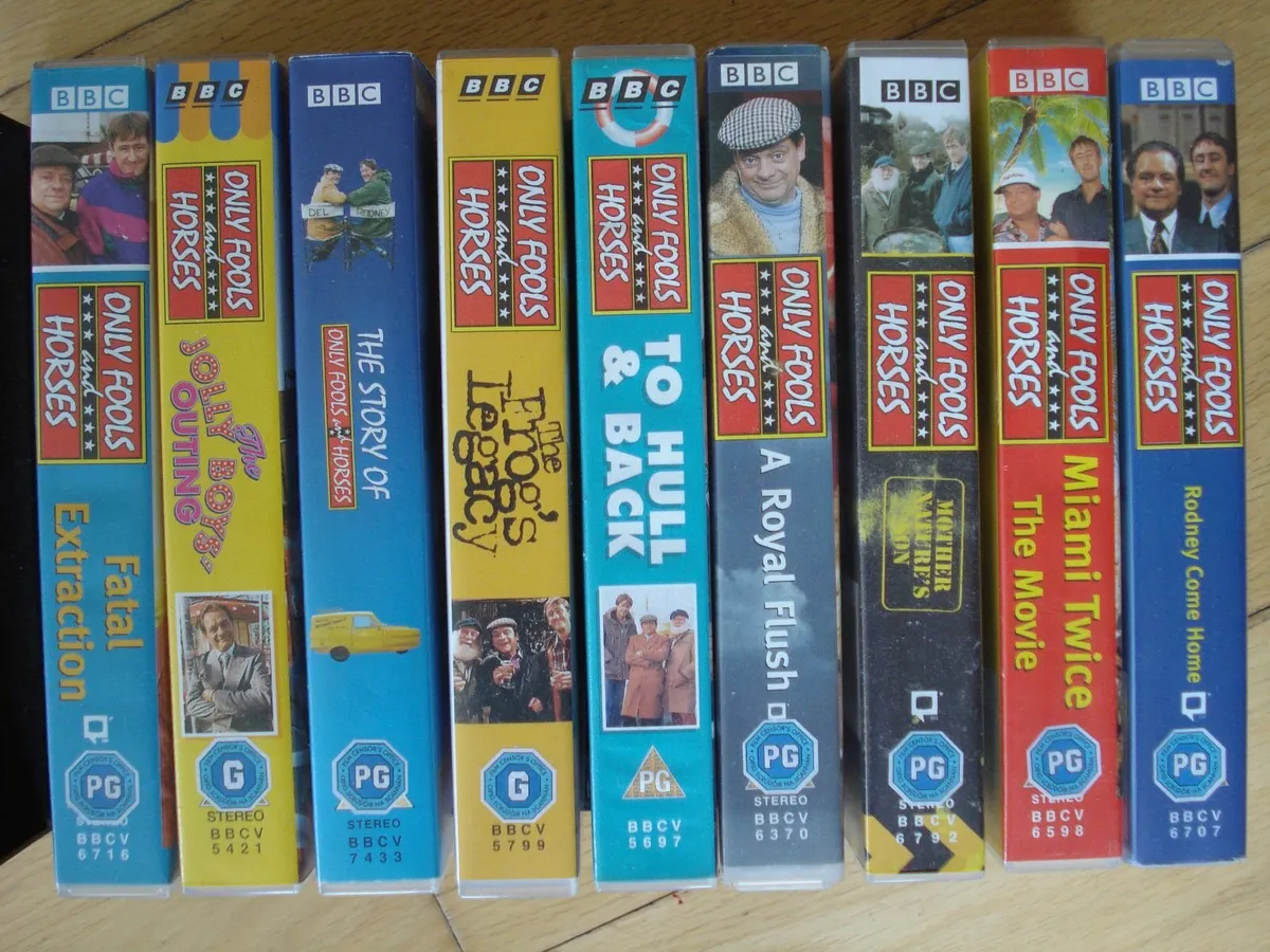 ONLY FOOLS & HORSES VHS TAPES. 7 SERIES. - Image 1