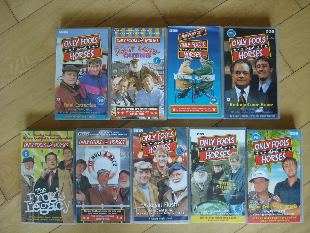 ONLY FOOLS & HORSES VHS TAPES. 7 SERIES. - Image 2