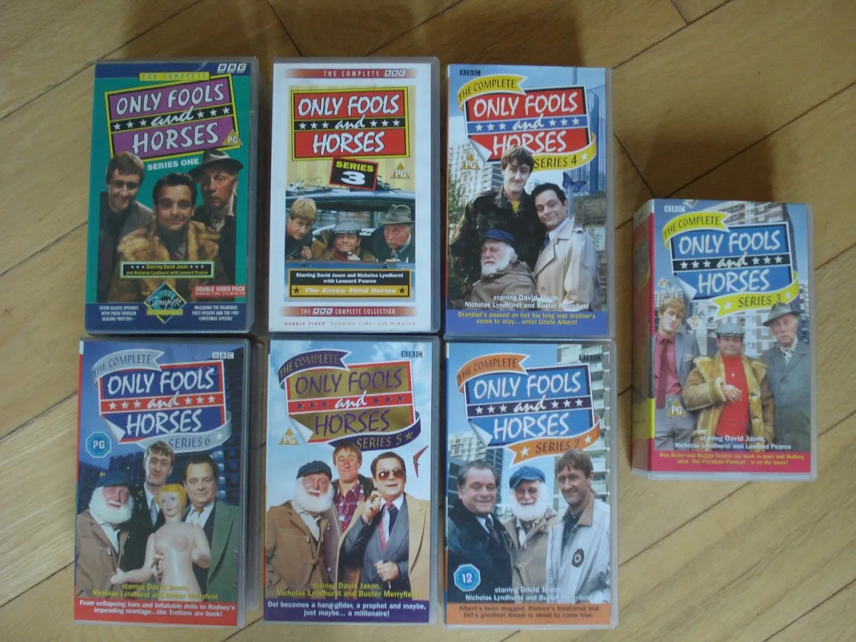 ONLY FOOLS & HORSES VHS TAPES. 7 SERIES. - Image 3