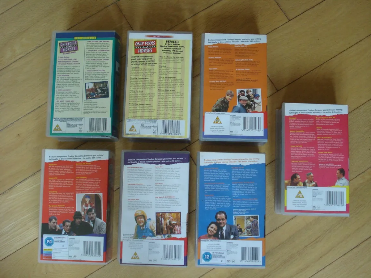 ONLY FOOLS & HORSES VHS TAPES. 7 SERIES. - Image 4
