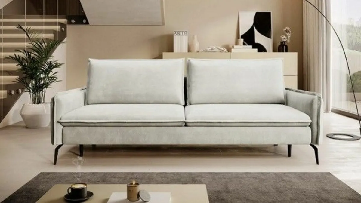 GLOSSY SOFA BED - Image 1