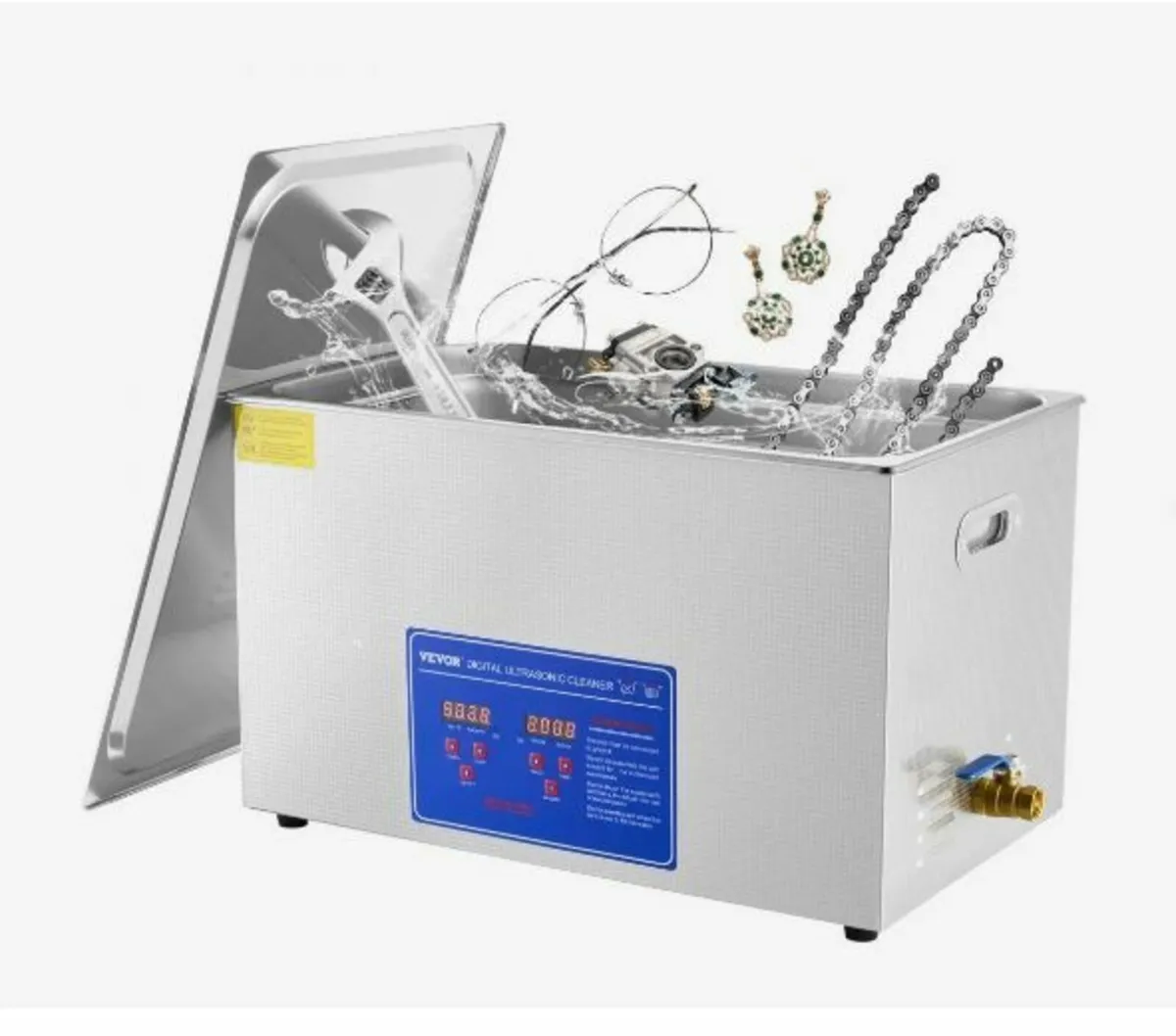 Professional Ultrasonic Cleaner, 30 L Ultrasonic - Image 3