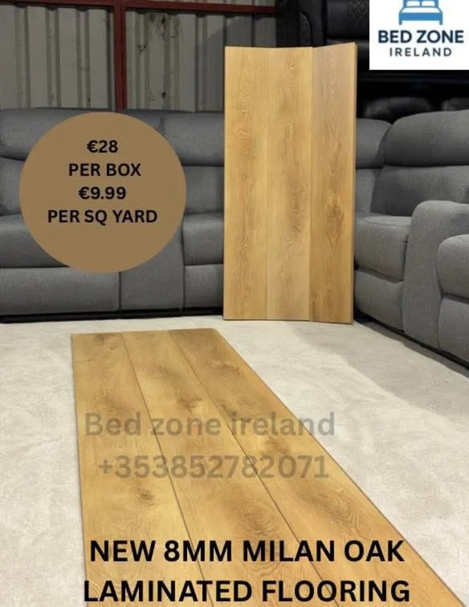 Brand New 8MM Laminated Flooring - Image 2