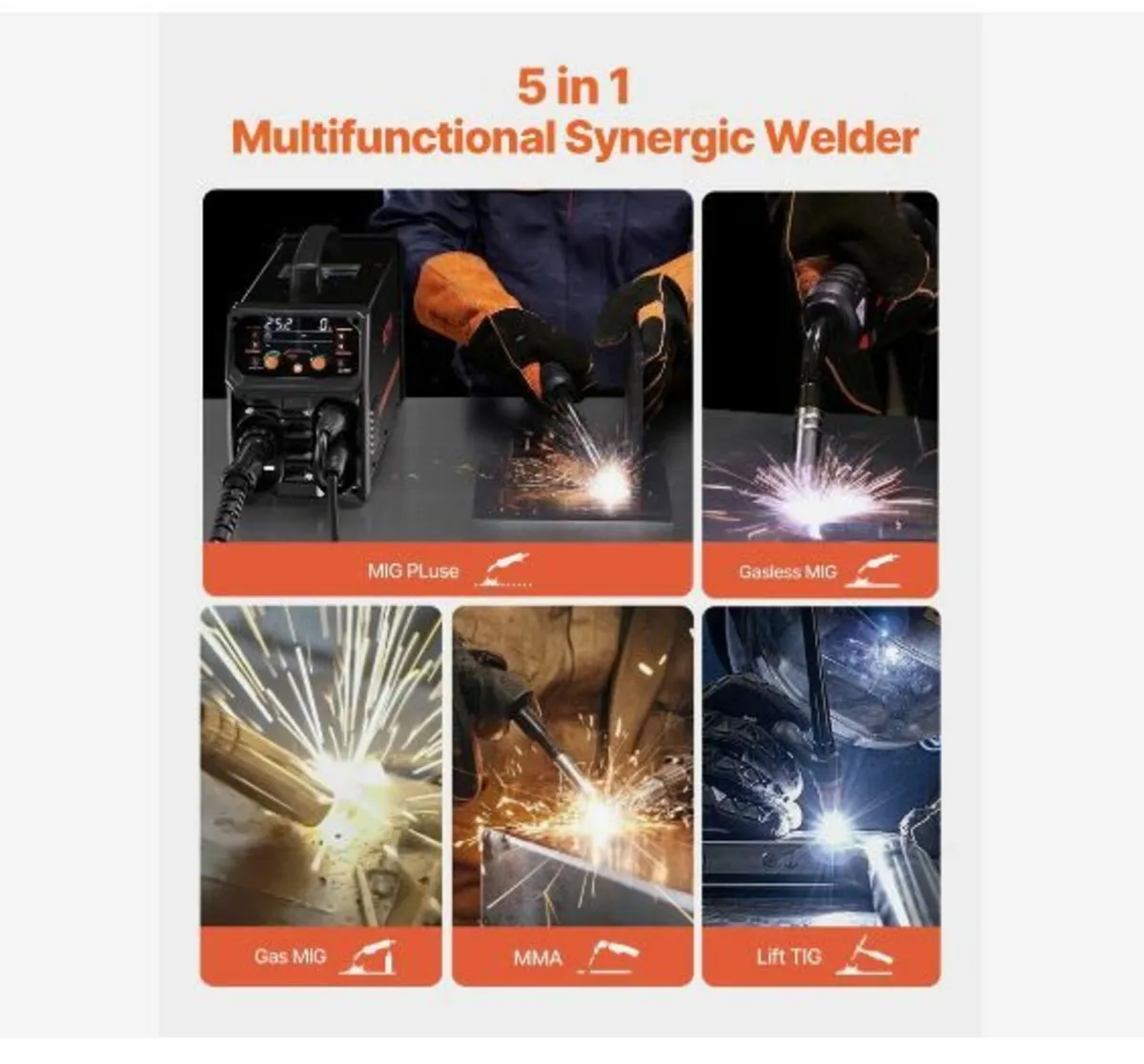 250Amp Pluse Mig Welding Machine - Image 2