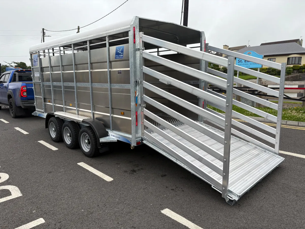 New Falcon Cattle Trailer 14x6 - Image 4