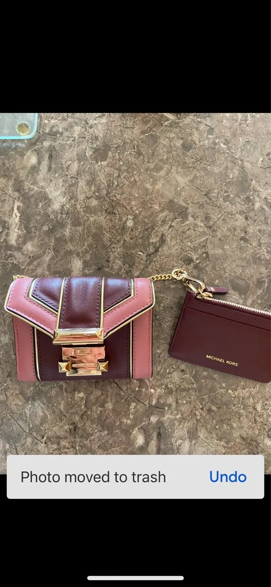 Leather MK HANDBAG wallet - Image 3