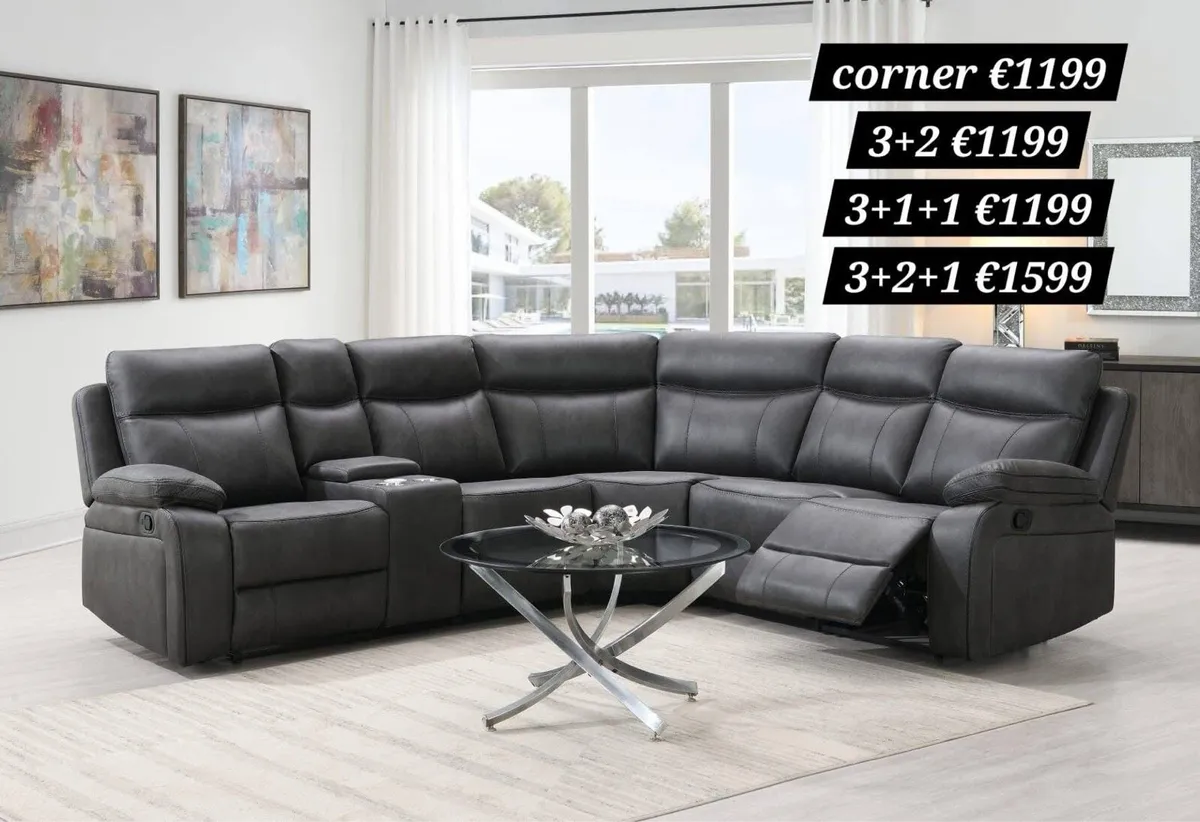Huge range of fabric and leather sofas - Image 2
