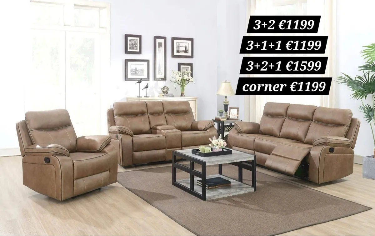 Huge range of fabric and leather sofas - Image 3
