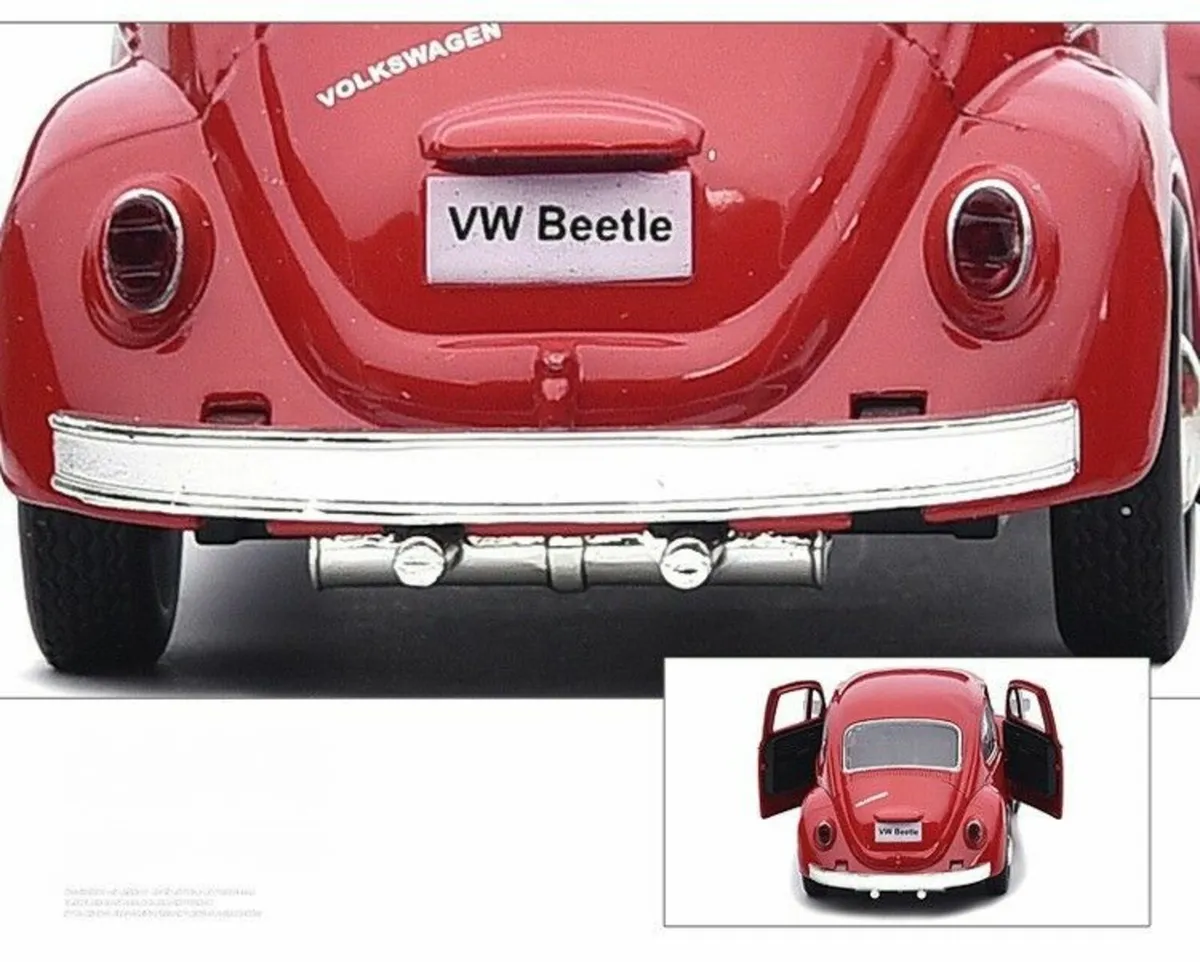 Classic VW Beetle 1967 - pull back model - Image 2