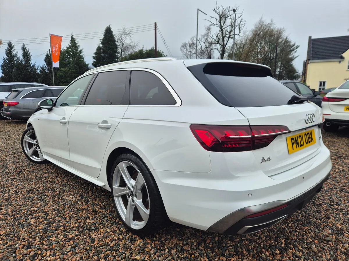 JULY 2021 AUDI A4 35TDI S-LINE S-TRONIC AVANT - Image 2