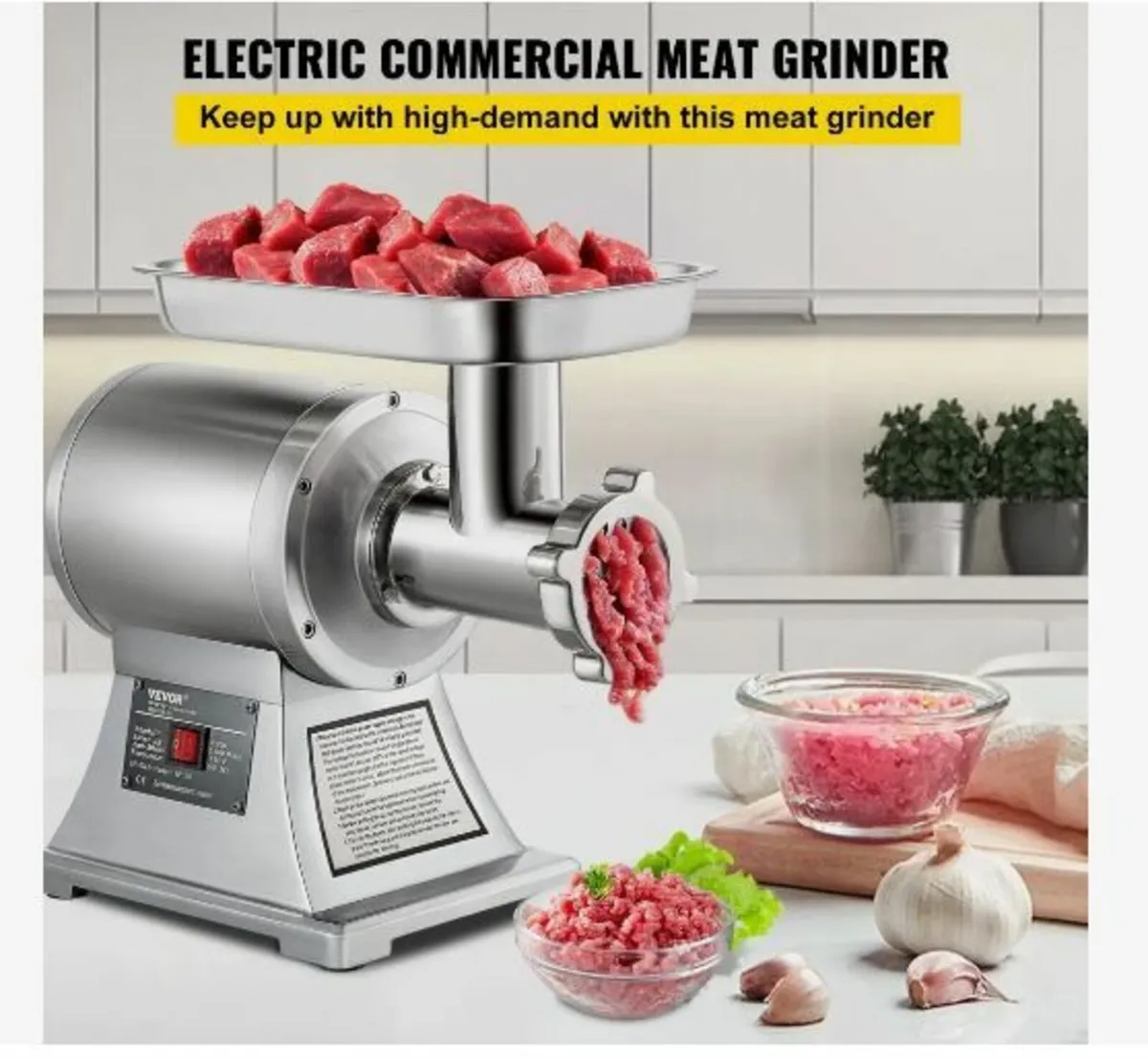 8500W Commercial Stainless Steel - Image 2