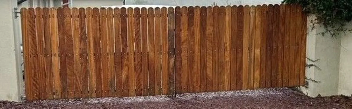Timber & Galvanised Frame Gates - Image 1