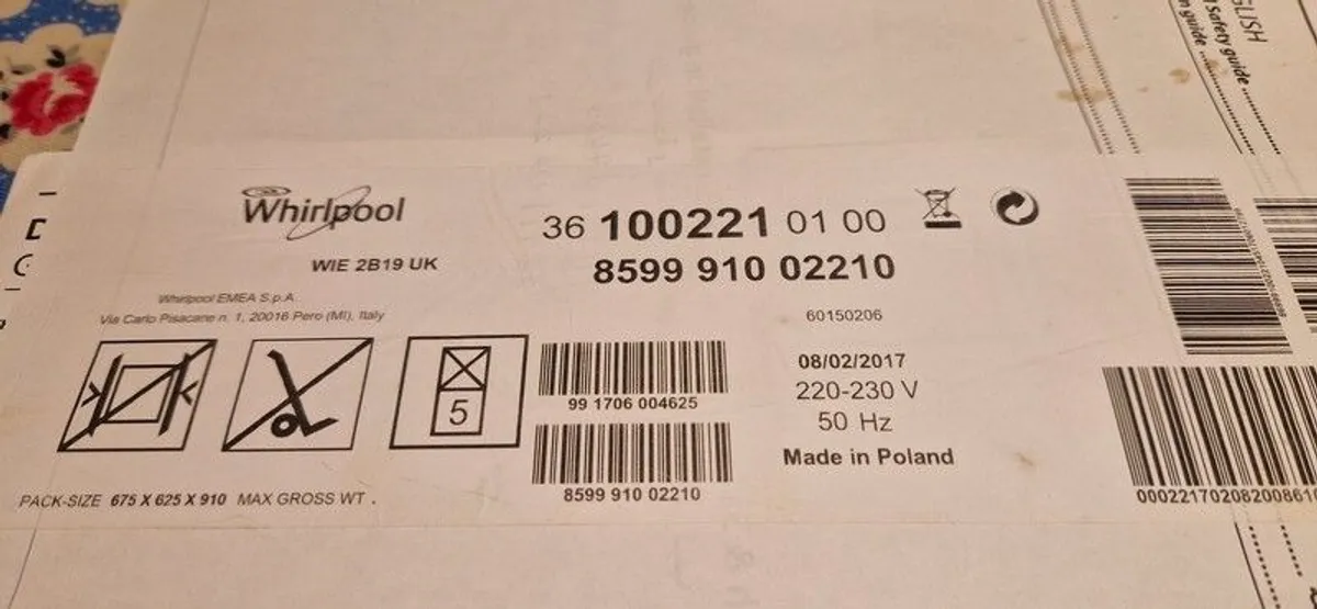 whirlpool integrated dishwasher - Image 4