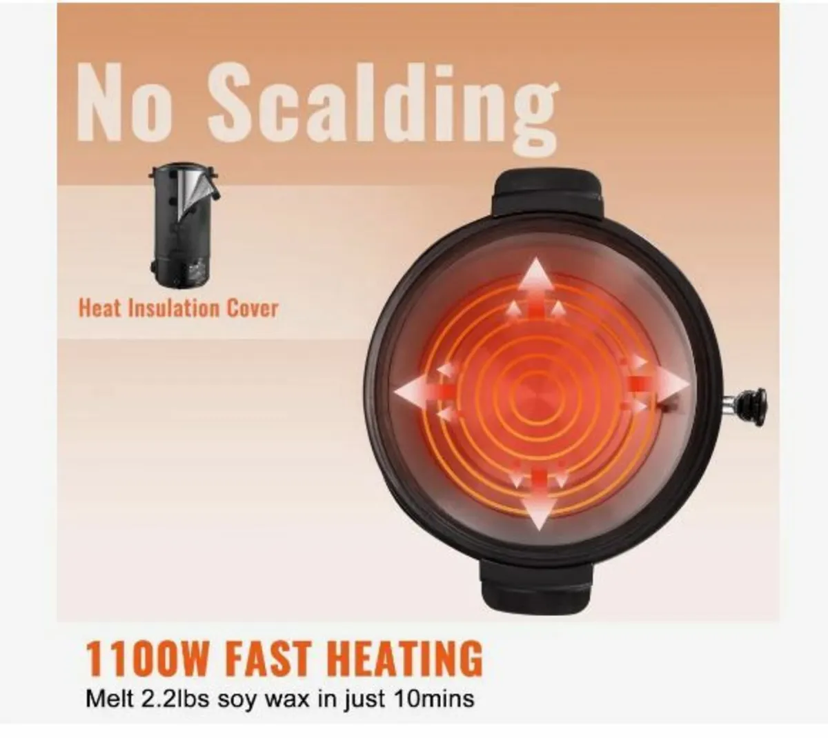 Wax Melter for Candle Making 10Liter - Image 4