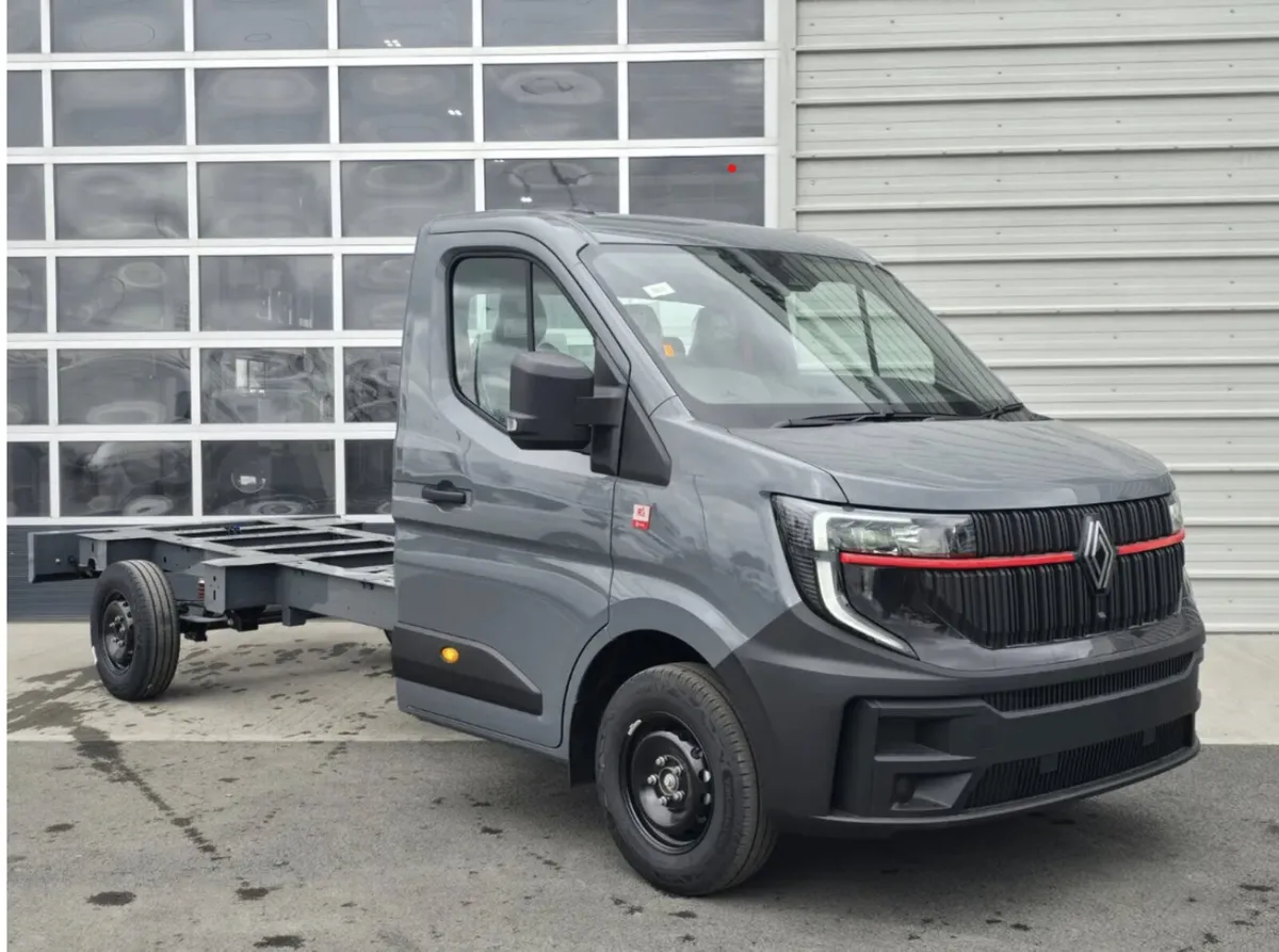 Renault Master Red Edition Chassis and Cab 150BHP - Image 1