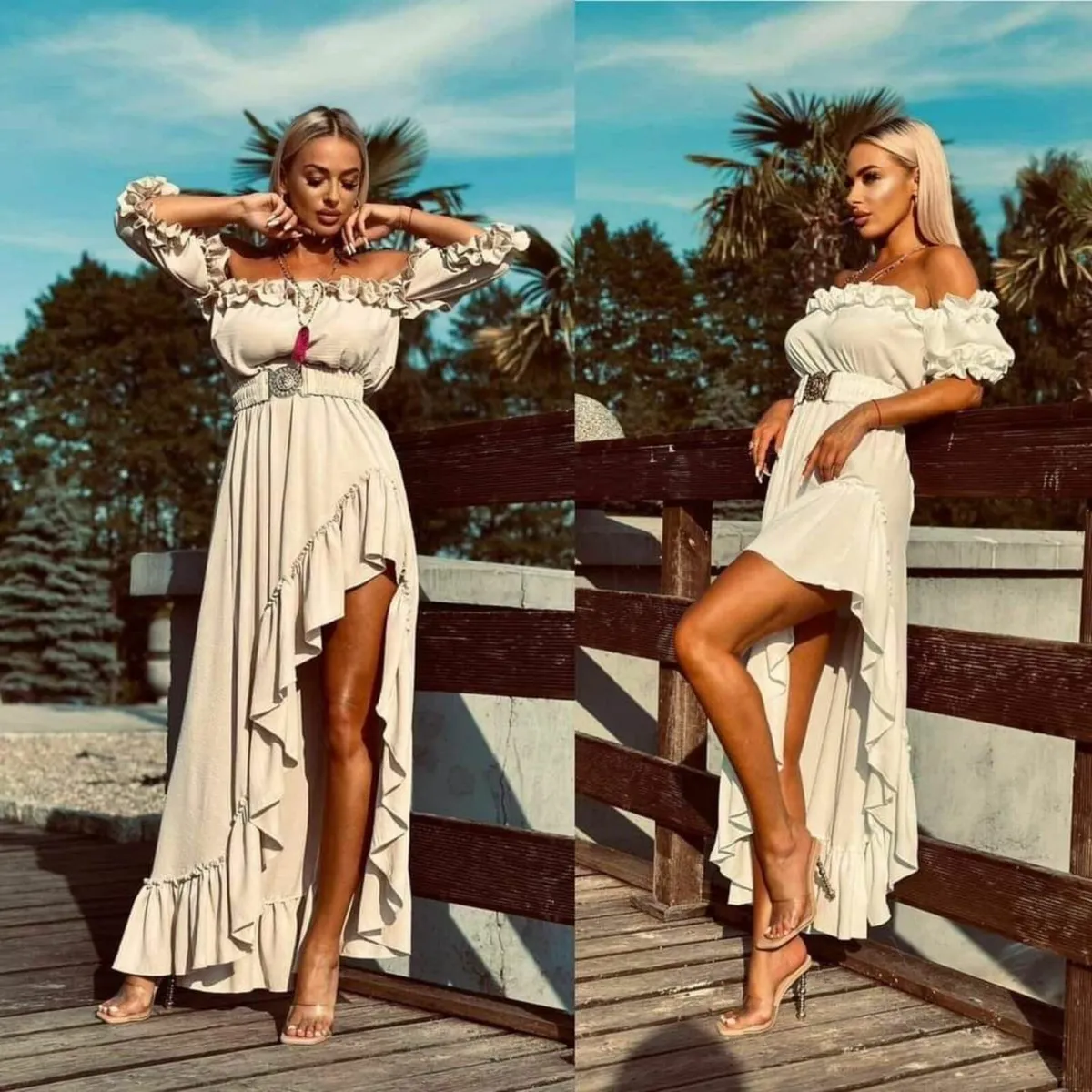 Glamor maxi dress size S/M up to size 14. - Image 2