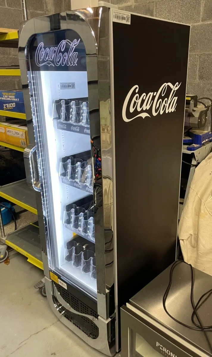 Commercial Coca Cola drinks fridge - Image 1