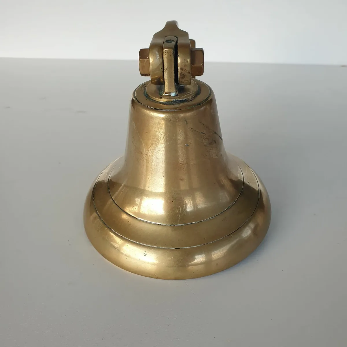 Vintage brass ship bell Pub last order - Image 2