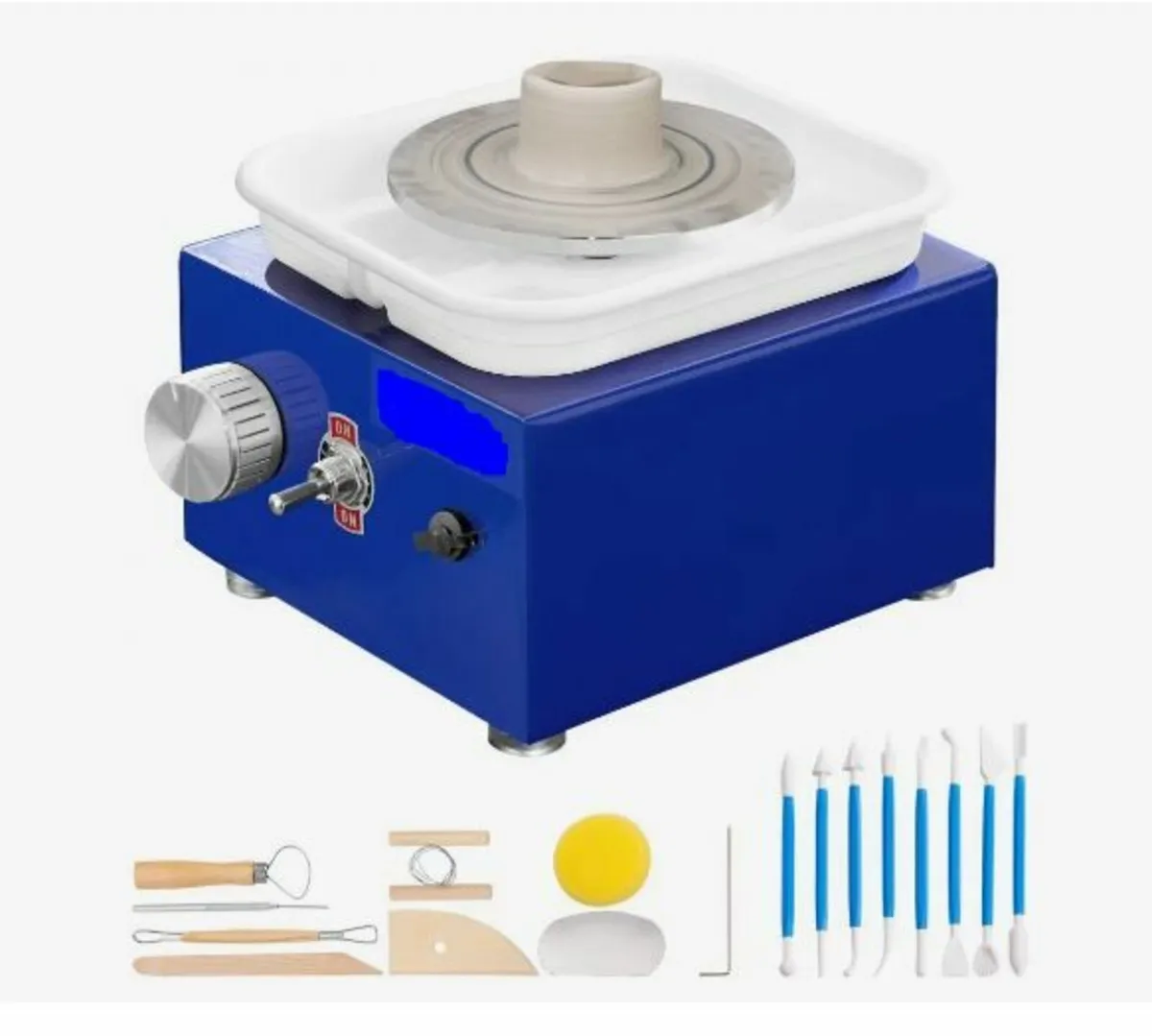 Pottery Wheel Mini Ceramic Wheel Sculpting Tools - Image 1
