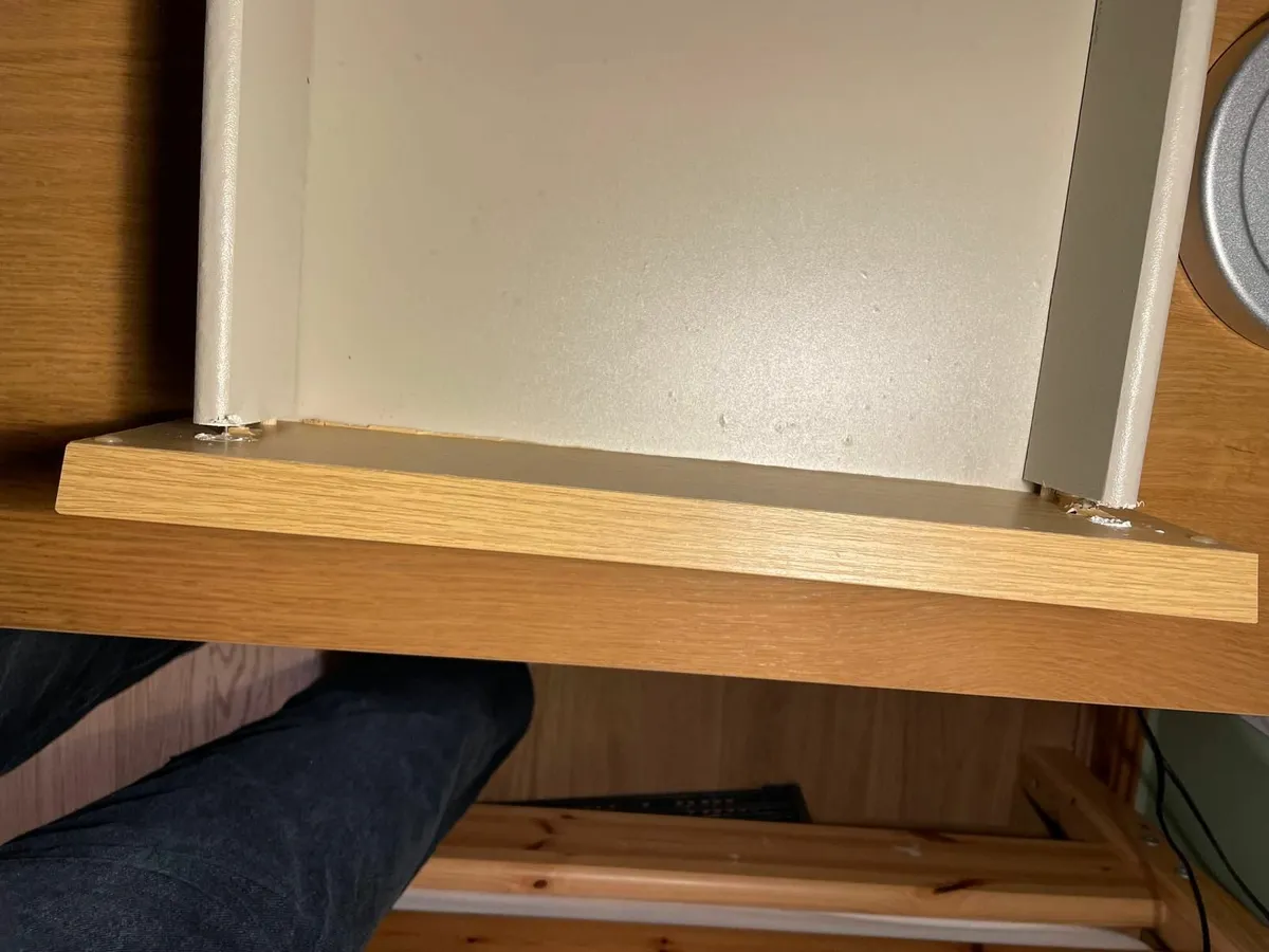 Ikea Malm Oak Veneer Desk - Image 3