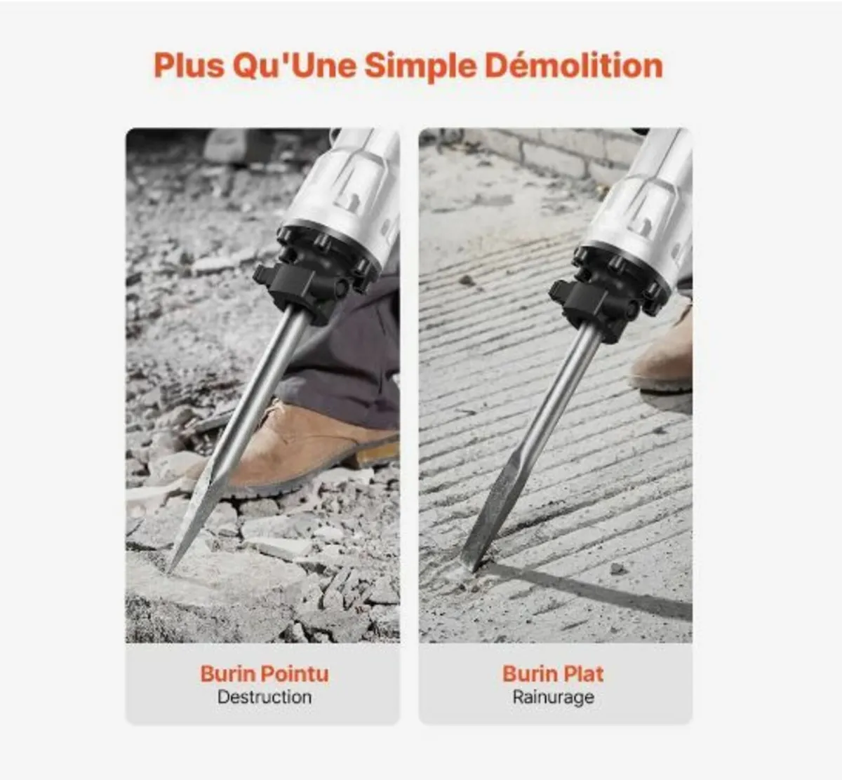 Demolition Jack Hammer, 3500W - Image 3