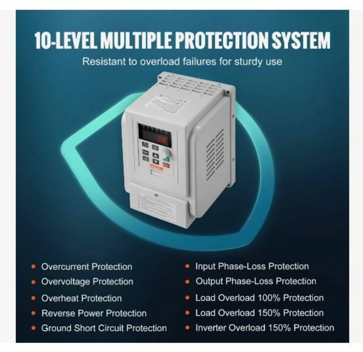 VFD 2.2KW 10A 3HP Variable Frequency - Image 4