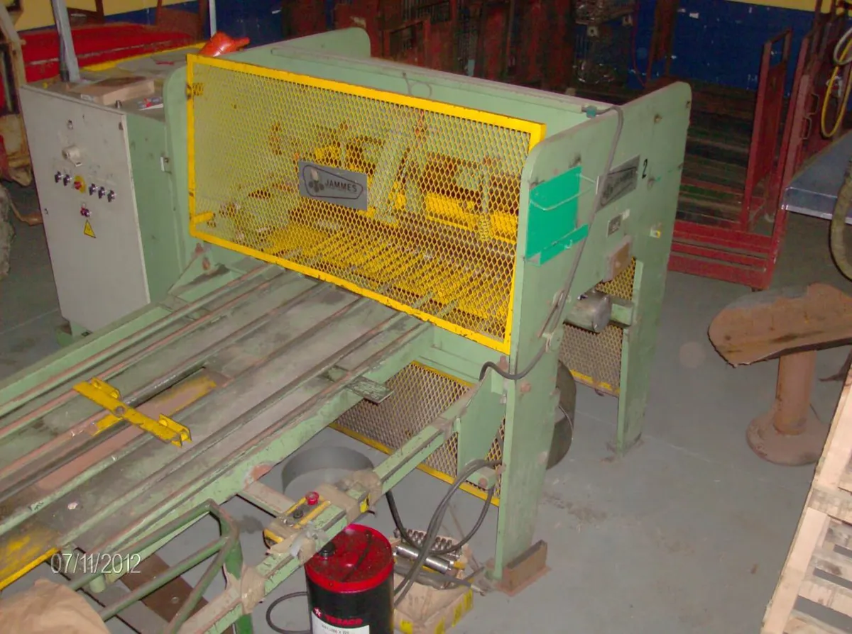 Jammes Multiroller Plate Rounding bending machine - Image 1